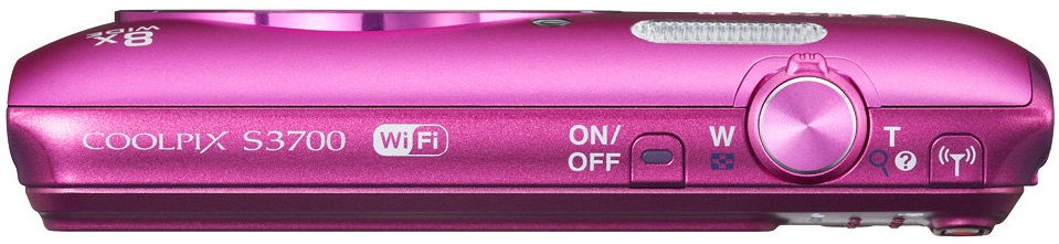 Фотоаппарат Nikon Coolpix S3700 (Pink) купить в интернет-магазине icover