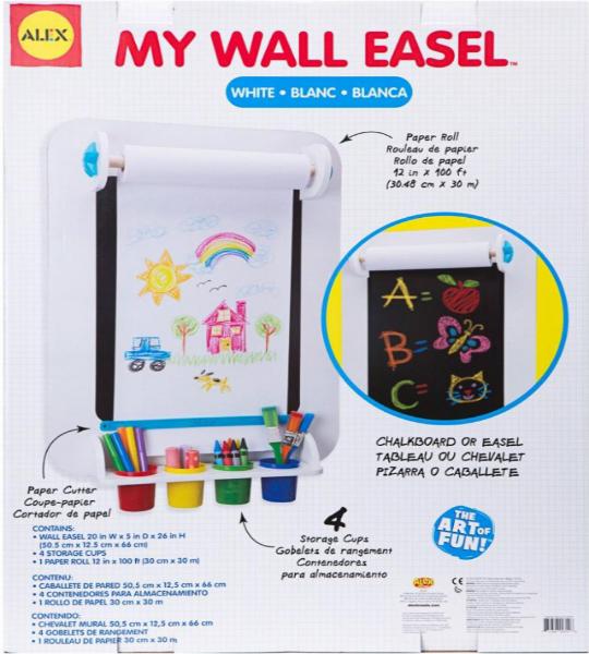 Alex My Wall Easel (31NB) - мольберт настенный (White) купить в интернет-магазине icover