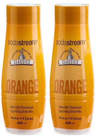 

Концентрат безалкогольного напитка Sodastream Classics 440 ml 2pcs (Orange), Classics