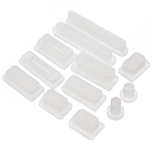 i-Blason Anti Dust Cup 12psc - заглушки портов для MacBook Pro Retina/ Macbook Air (Transparent) купить в интернет-магазине icover