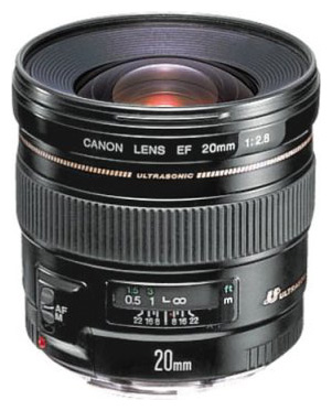 Объектив Canon EF 20mm f/2.8 USM (2509A010) купить в интернет-магазине icover
