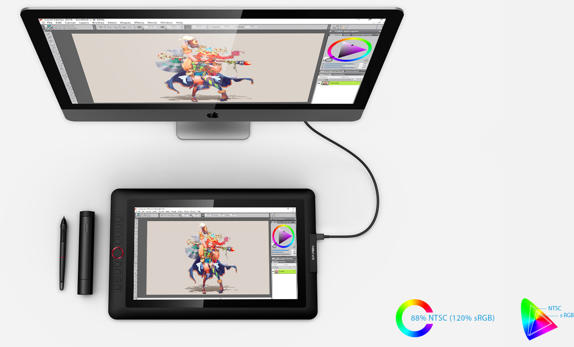 Интерактивный монитор-планшет XP-Pen Artist 15.6 Pro (Black) купить в интернет-магазине icover