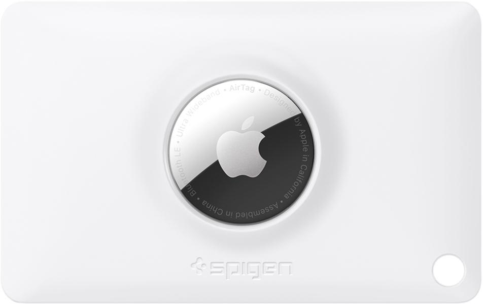 Чехол-держатель Spigen AirFit Card (AMP01835) для Apple AirTag (White) купить в интернет-магазине icover