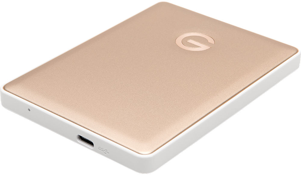 Внешний жесткий диск G-Tech G-Drive Mobile (0G10340-1) 2TB 2.5" USB-C (Gold) купить в интернет-магазине icover
