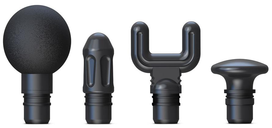 Перкуссионный массажер Yamaguchi Massage Gun Mini (Black/Red) купить в интернет-магазине icover