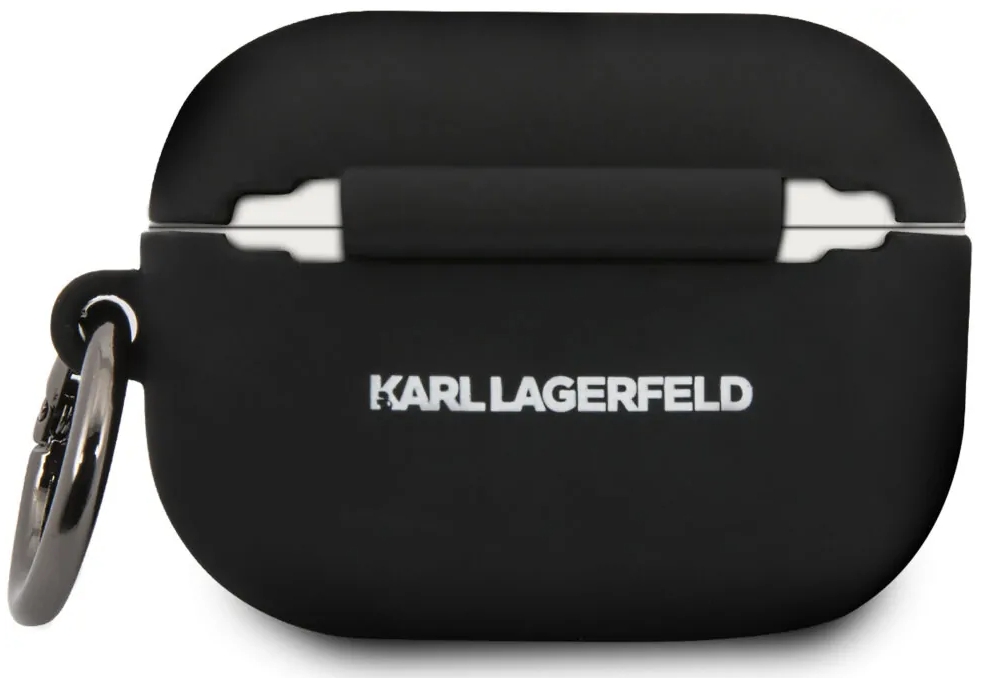 Чехол Karl Lagerfeld Silicone Case (KLACAPSILCHBK) для AirPods Pro (Black) купить в интернет-магазине icover