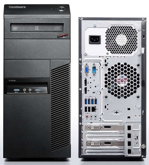 Системный блок Lenovo ThinkCentre M93 MT Intel Core i7-4770 3.4GHz, 8Gb, 500Gb, Radeon HD 7450, DVD-RW (10A6A0F4RU) купить в интернет-магазине icover