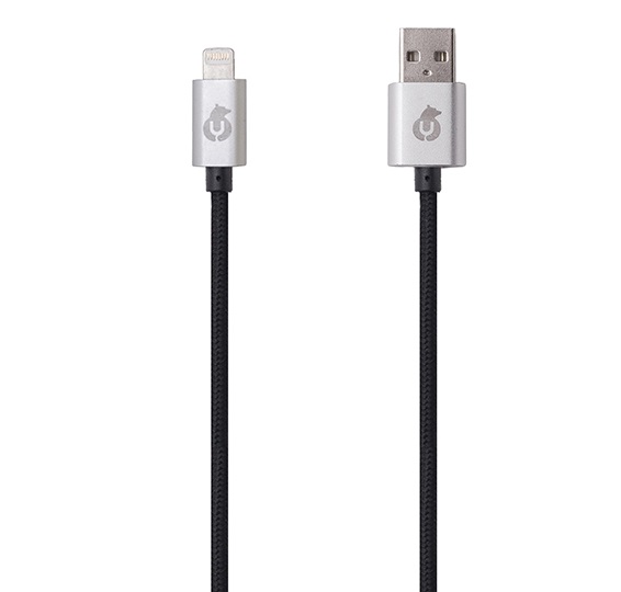 uBear Lightning USB Cable (DC01BL01-I5) - кабель (Black) купить в интернет-магазине icover
