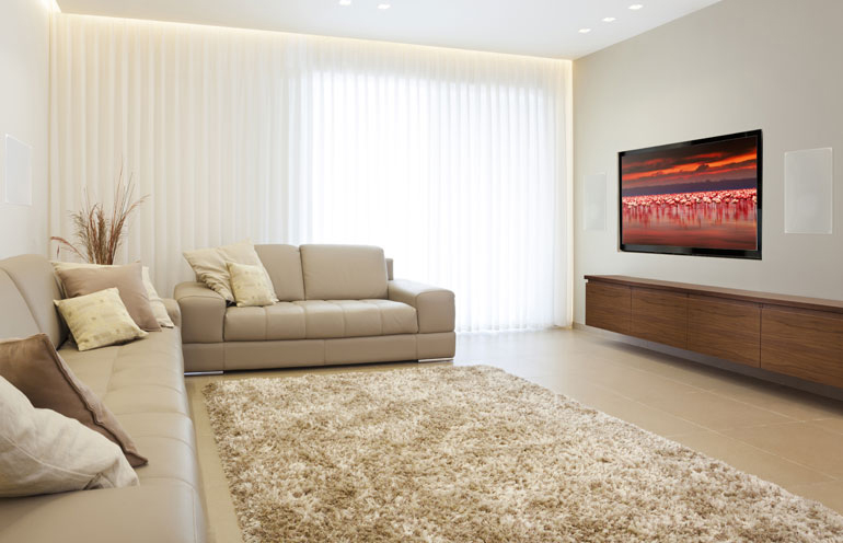 monitor audio in wall