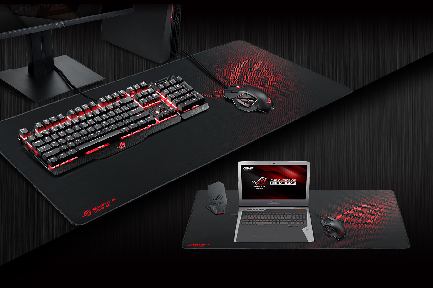 Asus ROG Sheath (90MP00K1-B0UA00) - коврик для мыши (Black) купить в интернет-магазине icover