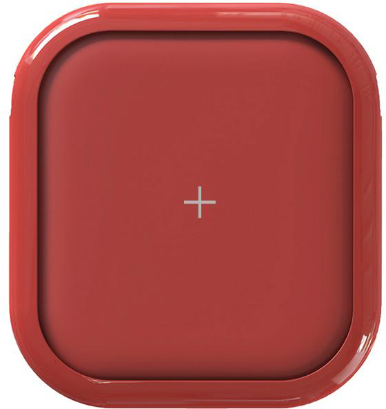 Внешний аккумулятор с функцией беспроводной зарядки Mipow Power Cube 10000 Plus (Red) купить в интернет-магазине icover
