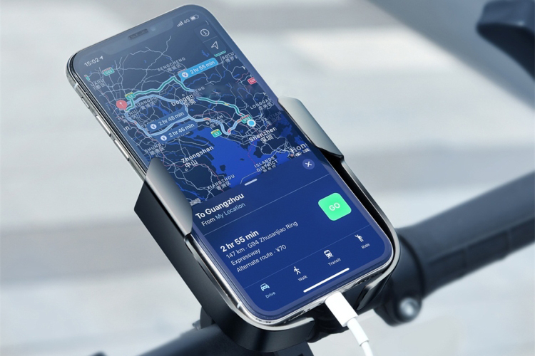 Держатель для велосипеда/мотоцикла Baseus SUKJA-01 для смартфона 4.7-6.5" (Black) купить в интернет-магазине icover