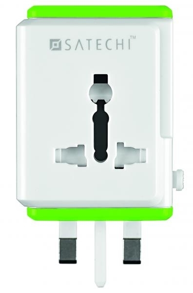 Умный роутер для путешествий Satechi Smart Travel Router / Travel Adapter with USB Port (White) купить в интернет-магазине icover