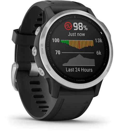 Спортивные часы Garmin Fenix 6S 010-02159-01 (Silver/Black) купить в интернет-магазине icover