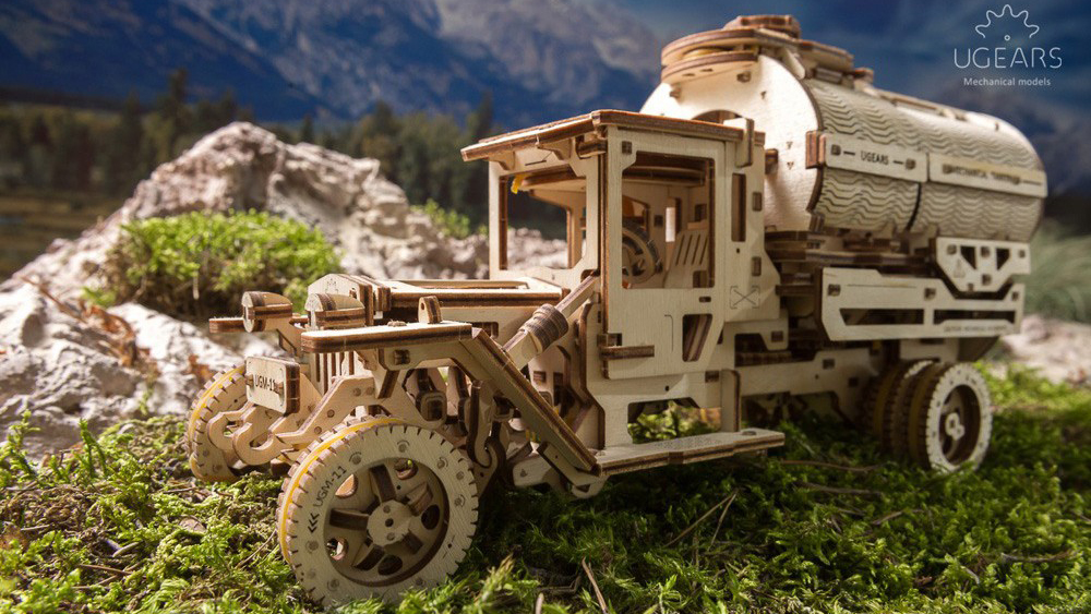 3D-пазл UGears Автоцистерна (70021) купить в интернет-магазине icover