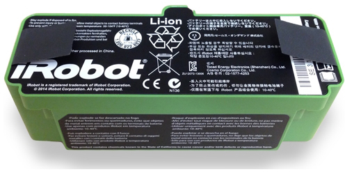 Аккумуляторная батарея для робота-пылесоса iRobot Roomba Li-ion 3300mAh 4462425 (Green) купить в интернет-магазине icover