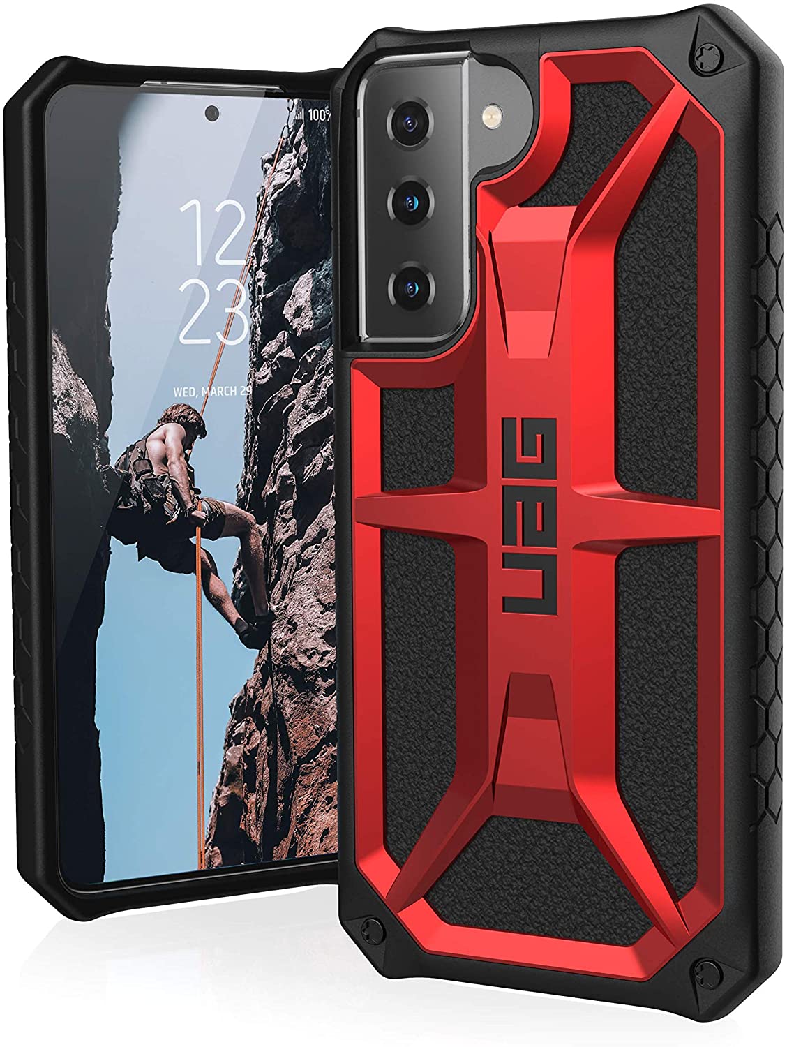 

Чехол UAG Monarch (212811119494) для Samsung Galaxy S21 5G (Crimson)