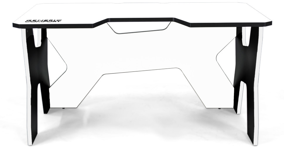 Геймерский стол Generic Comfort Gamer2 (Black/White) купить в интернет-магазине icover