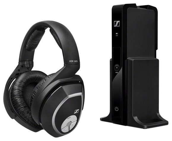 Sennheiser RS 165 - беспроводные наушники для ТВ (Black) купить в интернет-магазине icover