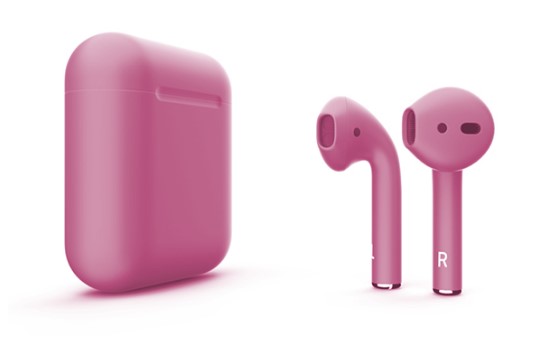 Беспроводные наушники Apple AirPods Color (Matte Pink) купить в интернет-магазине icover