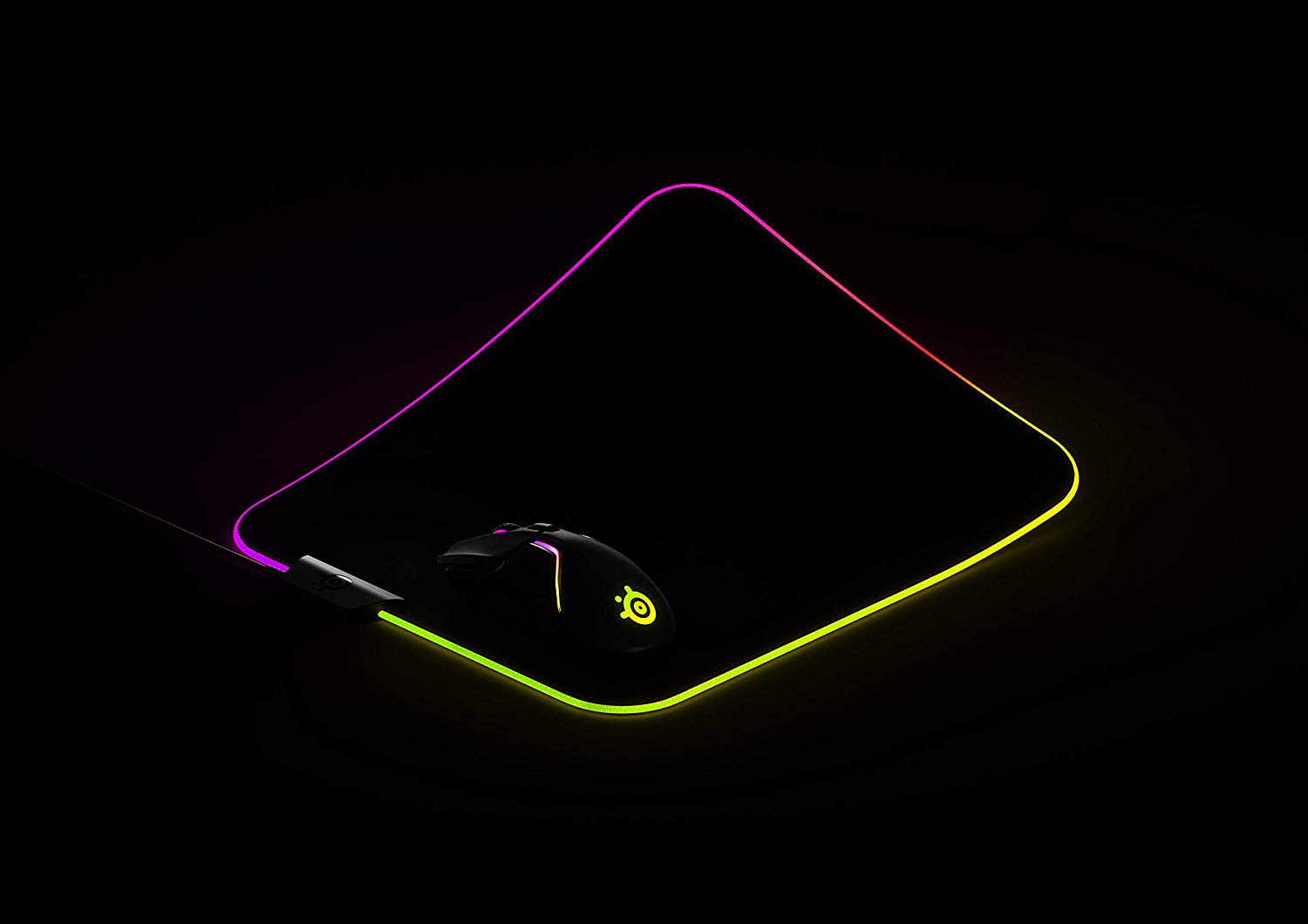 Коврик для мыши SteelSeries QcK Prism Cloth M (Black) купить в интернет-магазине icover