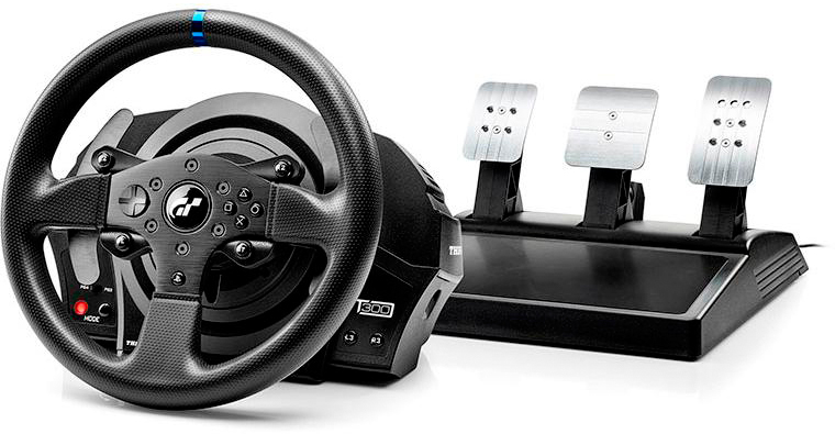 Руль Thrustmaster T300 RS GT Edition (4160681) для PS3/PS4/PC (Black) купить в интернет-магазине icover
