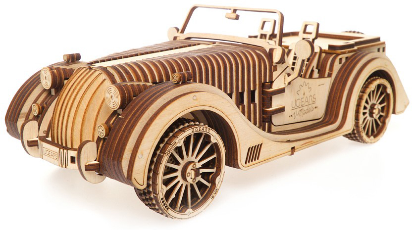 

3D-пазл UGears Родстер VM-01 (70052)