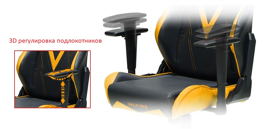 Компьютерное кресло DXRacer Valkyrie Series OH/VB15/NOW (Orange) купить в интернет-магазине icover
