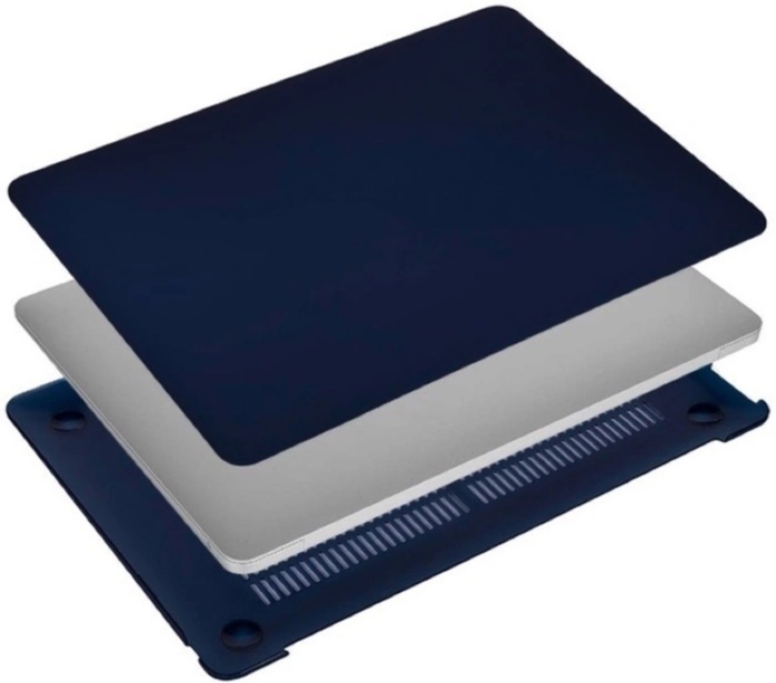 Чехол-накладка i-Blason для Macbook Air 13'' 2018/2020 (Matte Navy Blue) купить в интернет-магазине icover