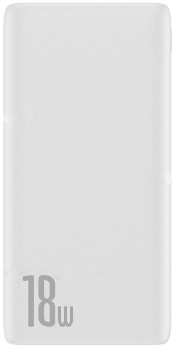 Внешний аккумулятор Baseus 10000mAh 18W PPDML-02 Quick Charge (White) купить в интернет-магазине icover