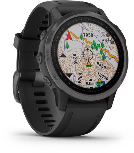 Спортивные часы Garmin Fenix 6S Sapphire 010-02159-25 (Carbon Grey/Black) купить в интернет-магазине icover