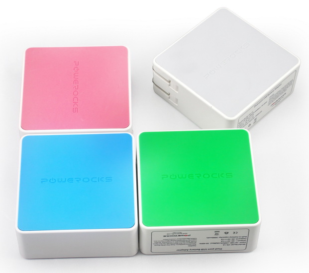 Дополнительный аккумулятор Powerocks Tetris (AC-PR-1A) 3000mAh для iPhone/iPod/iPad (Blue) купить в интернет-магазине icover