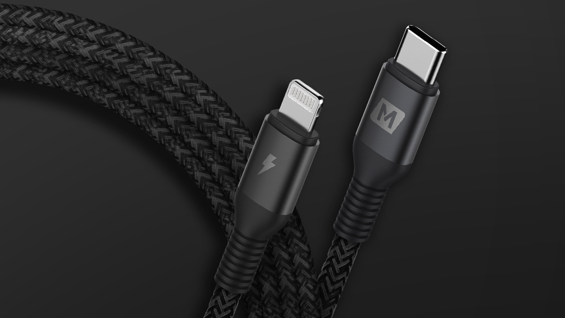 Кабель для iPod, iPhone, iPad Momax Elite Link DL31 USB-C/Lightning 1.2m (Black) купить в интернет-магазине icover