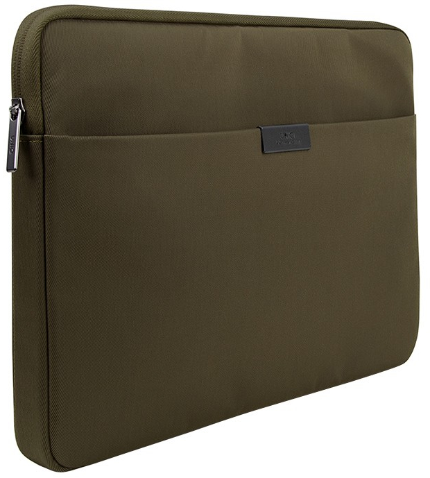 Чехол Uniq Bergen Nylon Laptop sleeve для ноутбуков 14" (Olive Green) купить в интернет-магазине icover