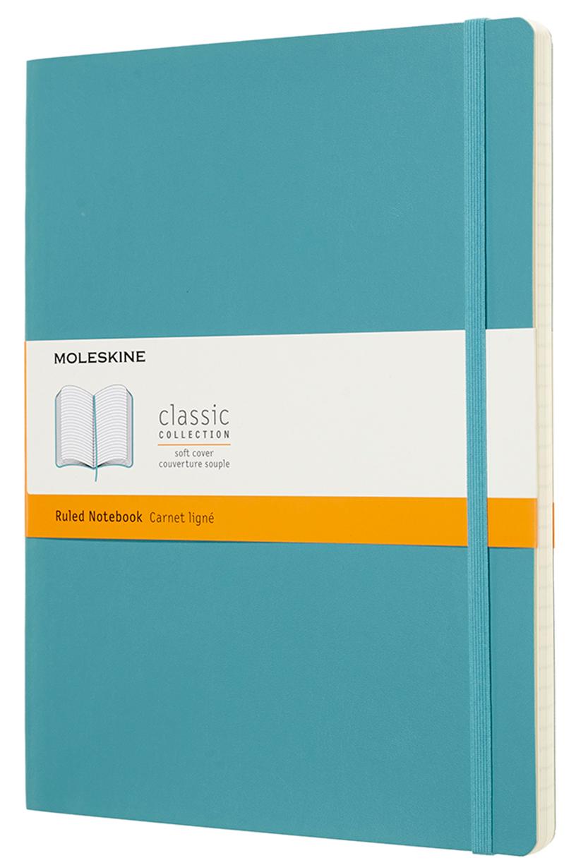 

Блокнот Moleskine Classic Soft XLarge QP621B35 (Blue Reef)