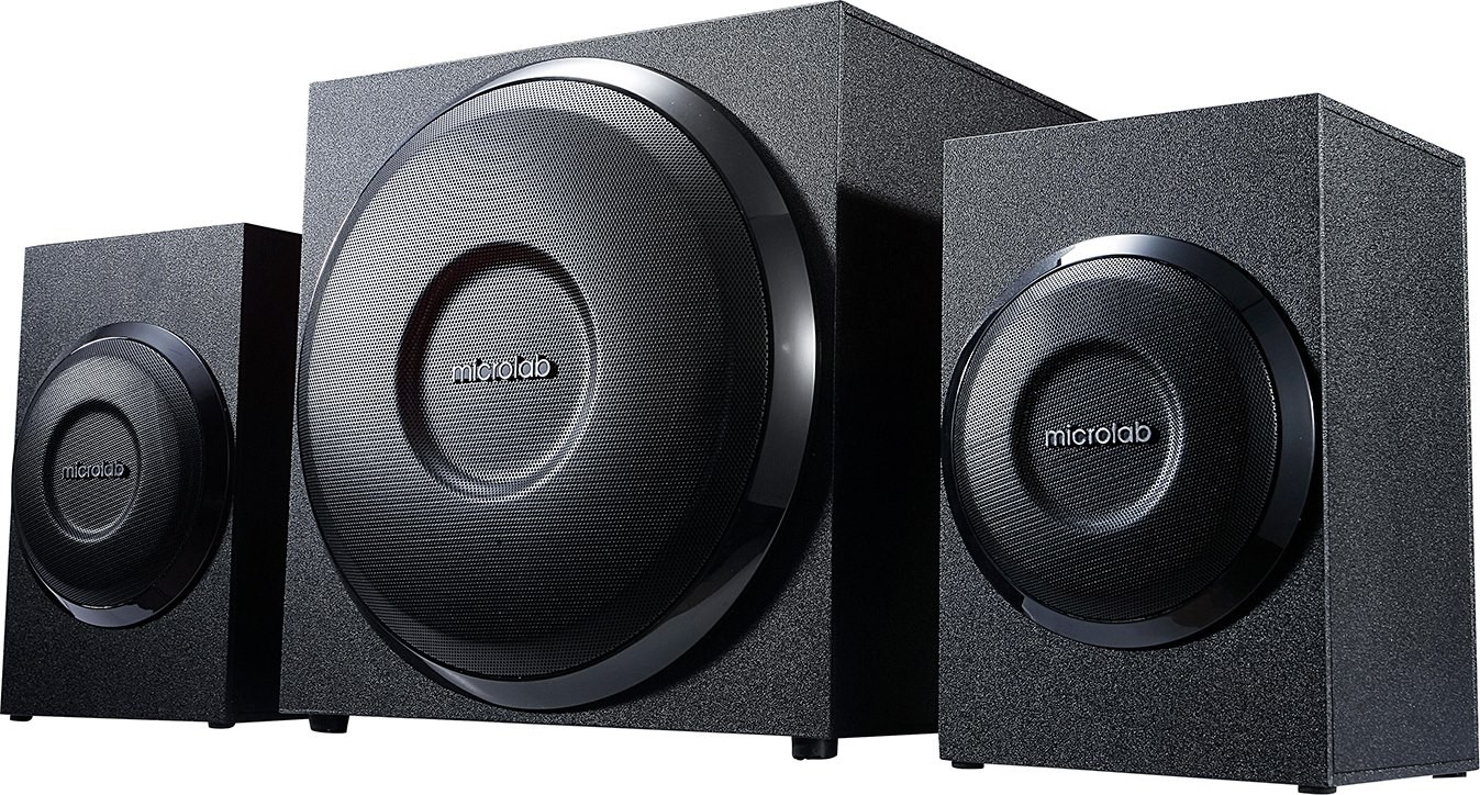 Компьютерная акустика 2.1 Microlab M110 (Black) купить в интернет-магазине icover