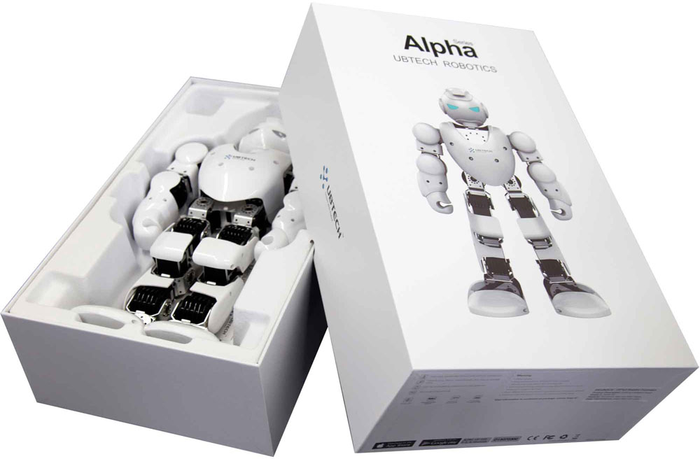 Робот-гуманоид Ubtech Alpha 1 Pro (White) купить в интернет-магазине icover