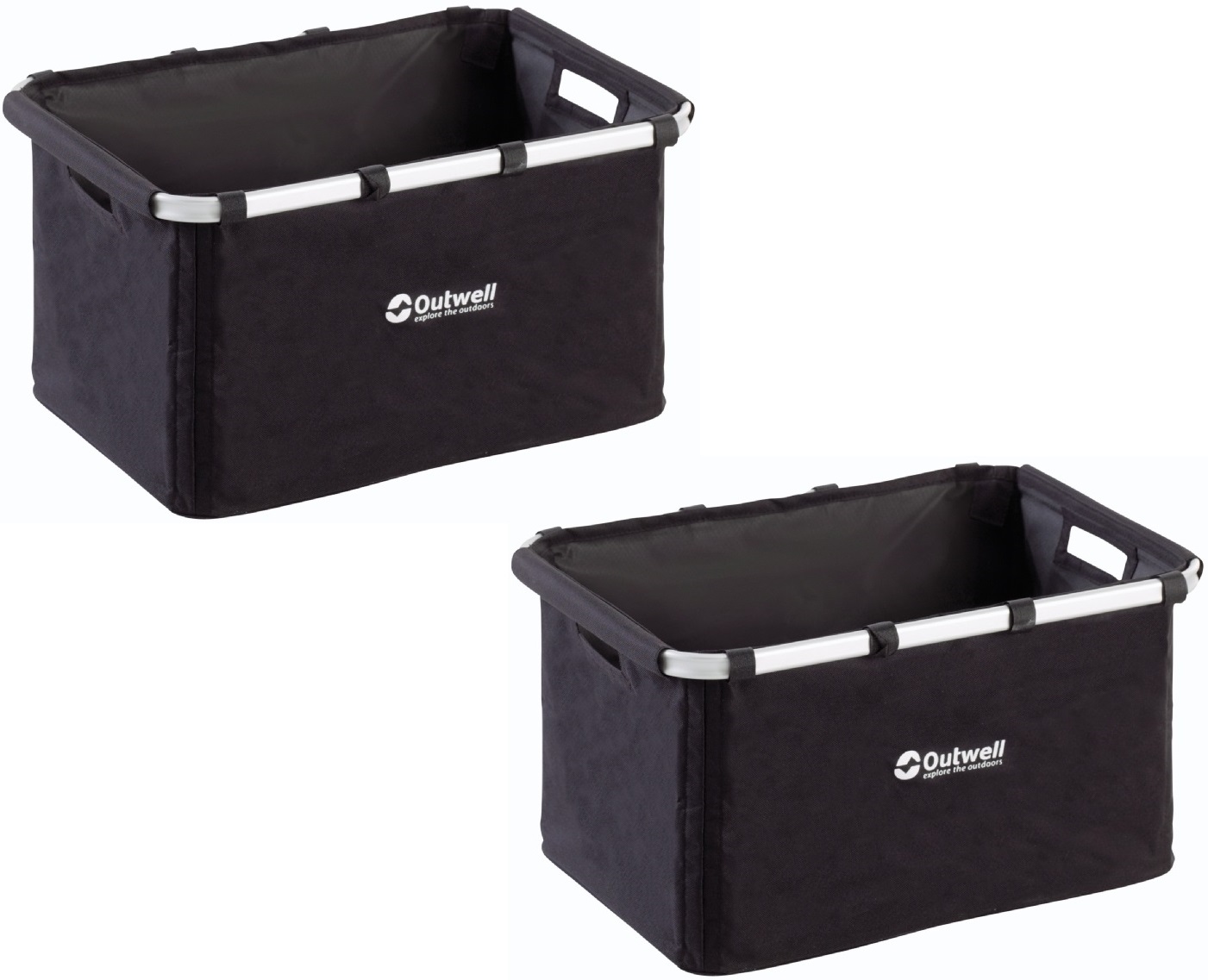 Outwell Folding Storage Basket L (590382) - складная корзина для хранения (Black) купить в интернет-магазине icover