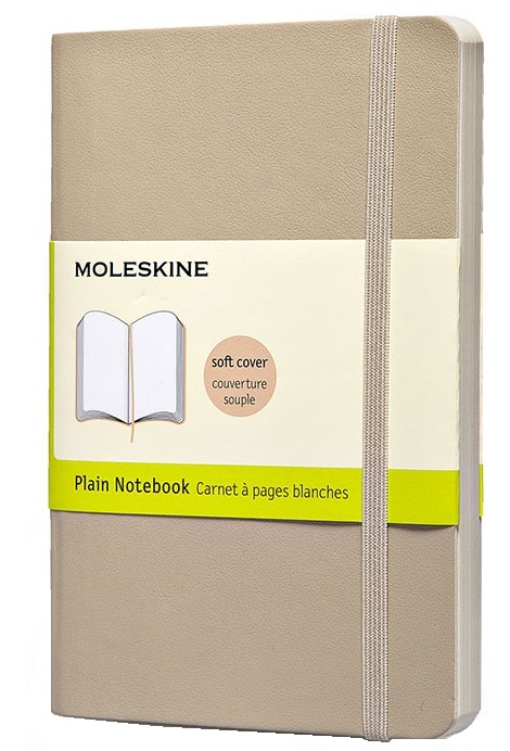 Нелинованный блокнот Moleskine Classic Soft Large QP618G4 (Beige) купить в интернет-магазине icover
