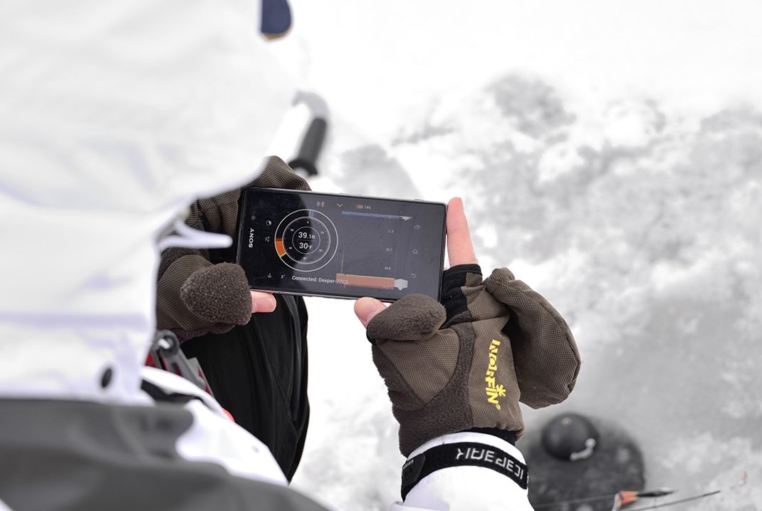 Беспроводной эхолот Deeper Sonar Pro+ (Wi-Fi+GPS) купить в интернет-магазине icover