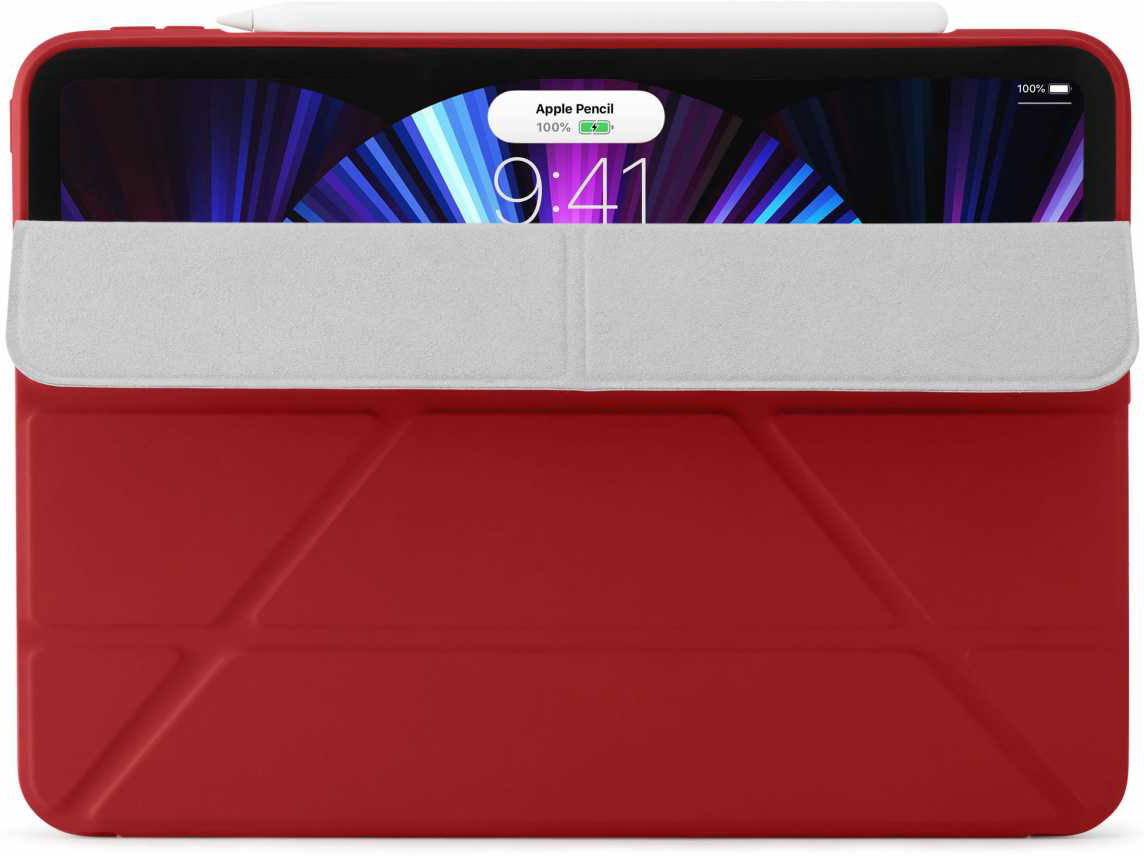 Чехол Pipetto Origami (P045-53-T) для iPad Pro 11" 2018-2021 (Red) купить в интернет-магазине icover