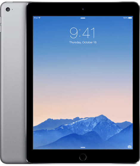 Планшет Apple iPad Air 2 128Gb Wi-Fi (Space Gray) MGTX2RU/A купить в интернет-магазине icover