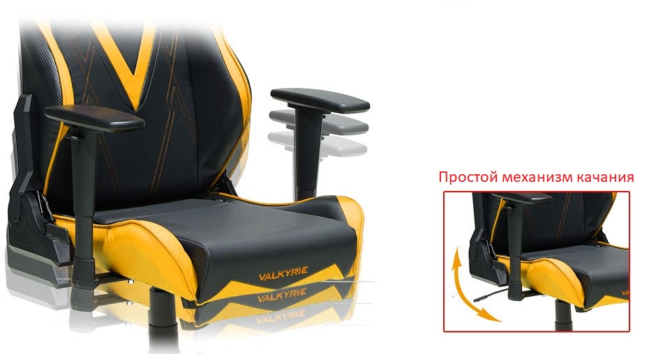 Компьютерное кресло DXRacer Valkyrie Series OH/VB15/NOW (Orange) купить в интернет-магазине icover