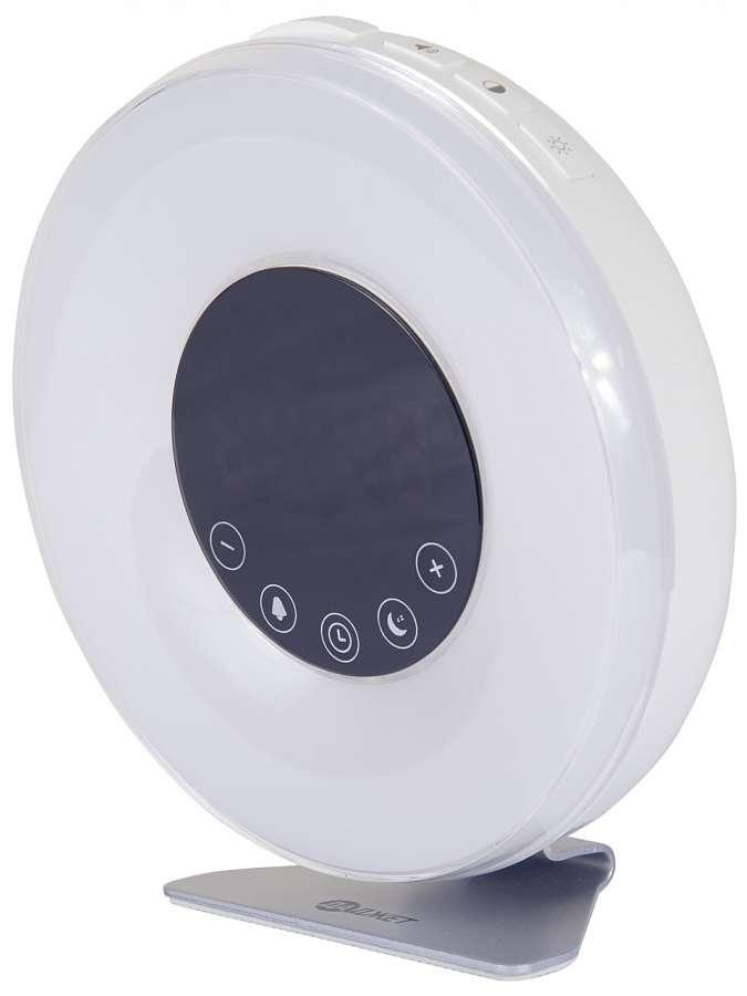 Световой будильник Даджет Новый Рассвет (White) купить в интернет-магазине icover