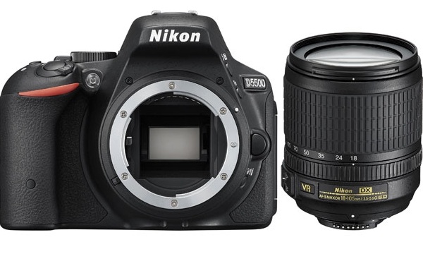 Фотоаппарат Nikon D5500 Kit (D5500 Body Black + 18-105 VR Black) купить в интернет-магазине icover