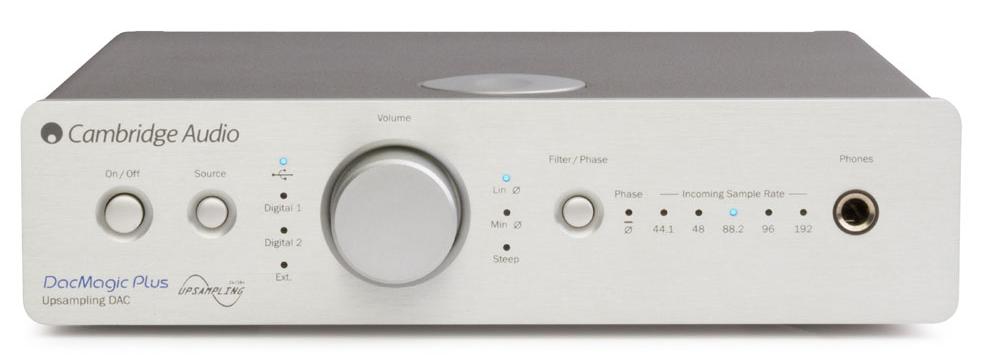 Cambridge Audio DacMagic Plus (5055300405425) - внешний ЦАП (Silver) купить в интернет-магазине icover
