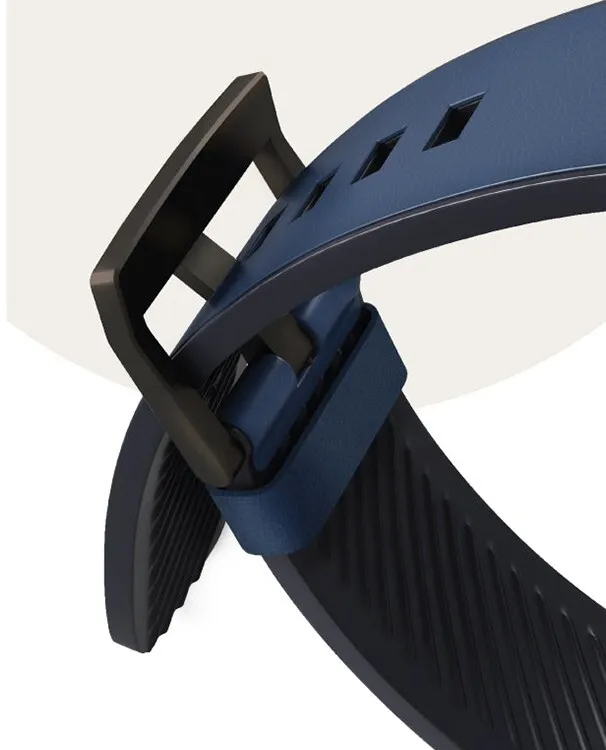 Ремешок Uniq Straden Waterproof Leather/Silicone для Apple Watch 45/44/42 mm (Grey) купить в интернет-магазине icover