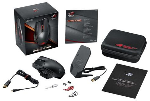 Asus ROG Spatha (90MP00A1-B0UA00) - игровая мышь купить в интернет-магазине icover