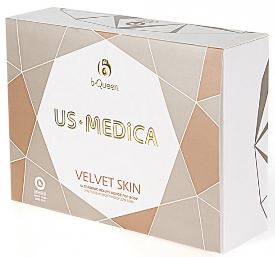 Ультразвуковой прибор для тела US Medica Velvet Skin (Pink) купить в интернет-магазине icover