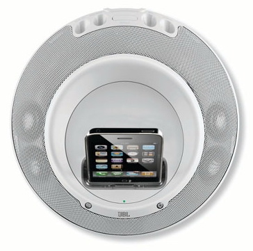 Портативная колонка JBL On Stage IIIP - для iPhone 4S/iPod 4Gen (Белый) купить в интернет-магазине icover